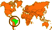 situation sur la carte mondiale